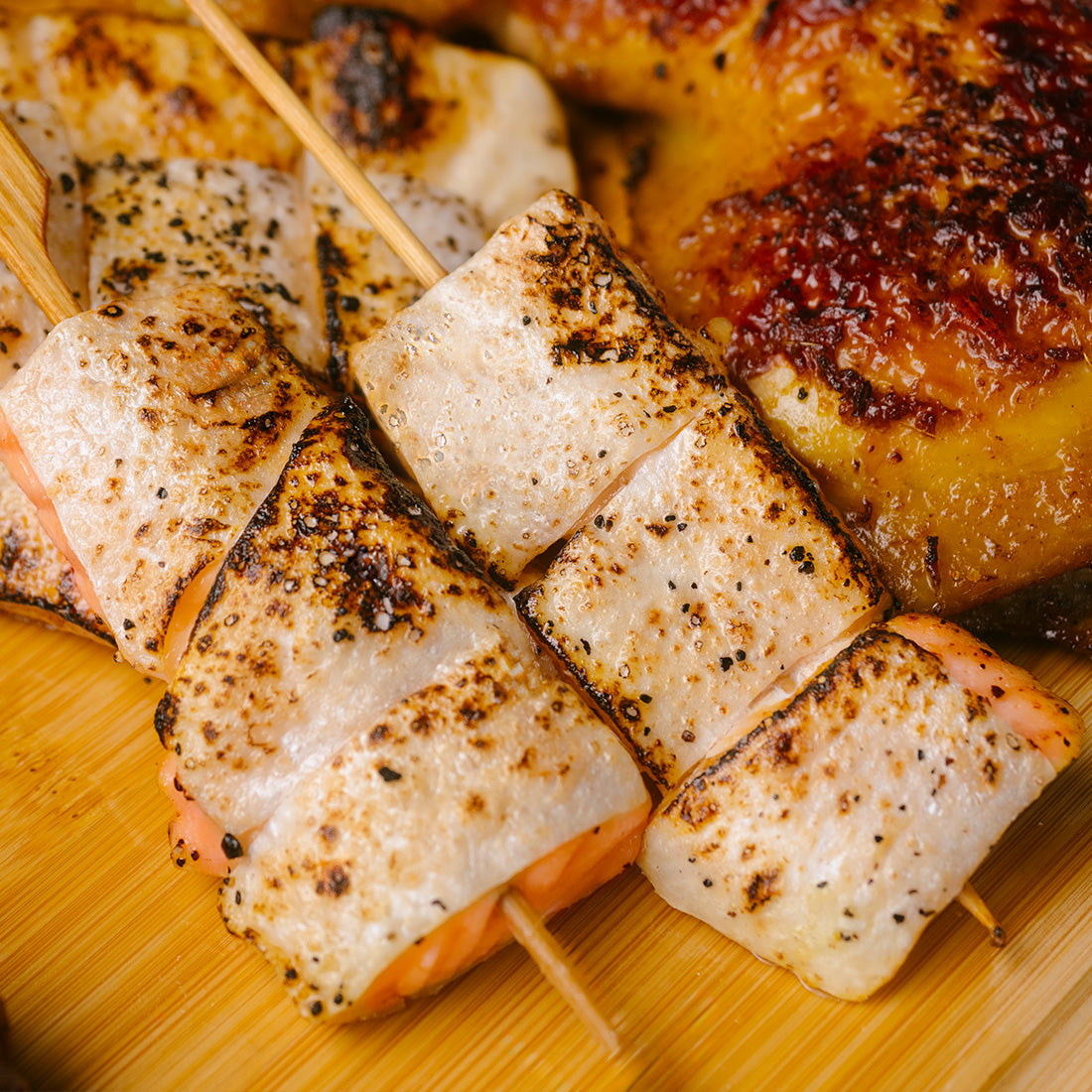 Salmon Skewer
